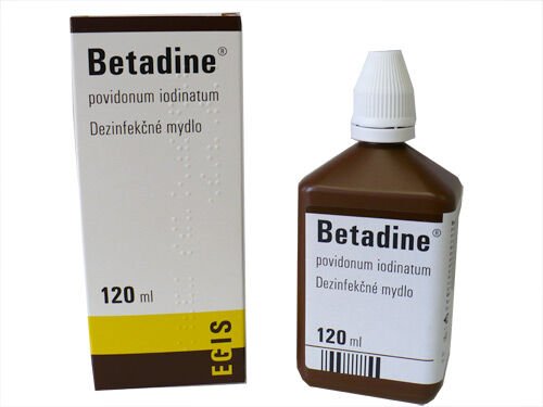 Betadine Dezinfekčné mydlo 120 ml