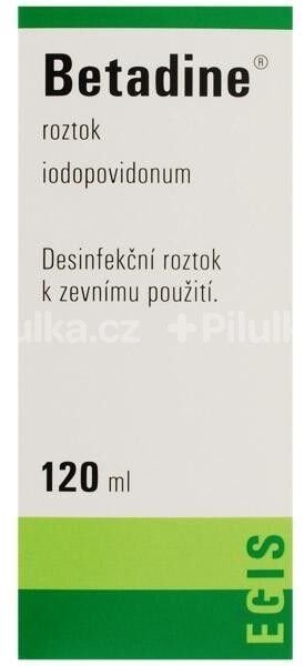 Betadine Dezinfekčný roztok 120 ml