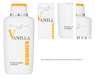 Bettina Barty Classic Summer Vanilla telové mlieko pre ženy 500 ml 1