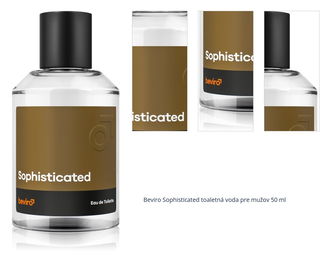 Beviro Sophisticated toaletná voda pre mužov 50 ml 1