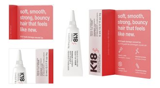 Bezoplachová maska pre obnovu poškodených vlasov K18 Hair Molecular Repair Mask - 5 ml (K-18-10205) + darček zadarmo 4