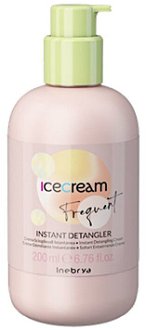 Bezoplachová starostlivosť na rozčesávanie vlasov Inebrya Ice Cream Frequent Detangler - 200 ml (771026379) + darček zadarmo 2