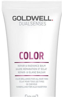 Bezoplachový balzam na regeneráciu vlasov a ochranu farby Goldwell Dualsenses Color - 75 ml (206241) + darček zadarmo 6