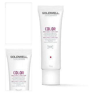 Bezoplachový balzam na regeneráciu vlasov a ochranu farby Goldwell Dualsenses Color - 75 ml (206241) + darček zadarmo 4