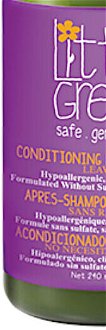Bezoplachový kondicionér na rozčesávanie vlasov pre deti Little Green Kids - 240 ml (0169944) + darček zadarmo 8