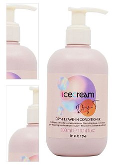 Bezoplachový kondicionér pre suché vlasy Inebrya Ice Cream Dry-T Leave-In Conditioner - 300 ml (771026325) + darček zadarmo 4