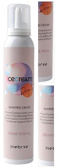 Bezoplachový penový kondicionér pre suché vlasy Inebrya Ice Cream Dry-T Whipped Cream - 200 ml (771026308) + darček zadarmo 3