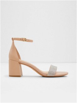 Béžové dámske kožené sandále Aldo Pristine