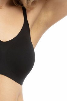 Bezšvový Top Julimex Soft Bra - bez kostice Čierna XL 9