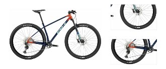 BH Bikes Ultimate RC 6.5 Shimano XT RD-M8100 1x12 Blue/Light Blue/Orange L 3