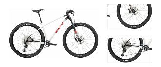 BH Bikes Ultimate RC 6.5 Shimano XT RD-M8100 1x12 White/Red/Black L 3