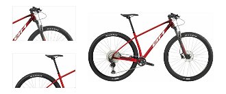 BH Bikes Ultimate RC 7.0 Shimano XT RD-M8100 1x12 Red/White/Dark Red S 4