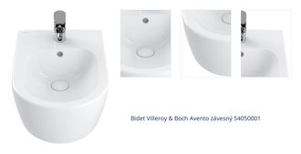 Bidet Villeroy & Boch Avento závesný 54050001 1