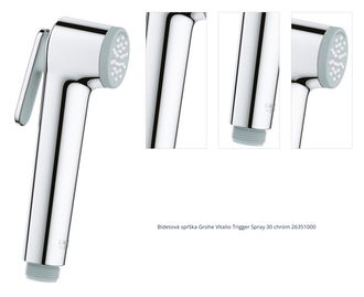 Bidetová spŕška Grohe Vitalio Trigger Spray 30 chróm 26351000 1