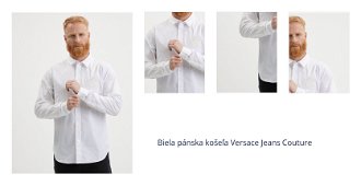 Biela pánska košeľa Versace Jeans Couture 1