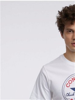 Biele unisex tričko Converse 6