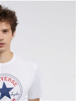Biele unisex tričko Converse 7