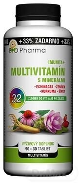 BIO Pharma Multivitamín s minerálmi IMUNITA+ 2