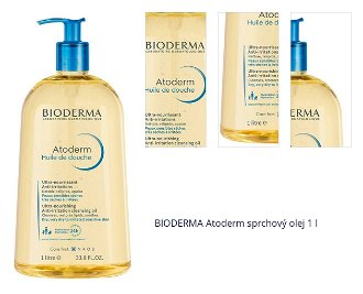 BIODERMA Atoderm sprchový olej 1 l 1