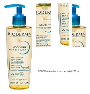 BIODERMA Atoderm sprchový olej 200 ml 1