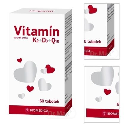 Biomedica Vitamín K2+D3+Q10 8