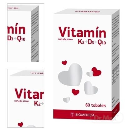 Biomedica Vitamín K2+D3+Q10 9