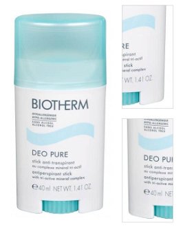Biotherm Antiperspirant Deo Pure (Antiperspirant Stick with Tri-active Mineral Complex) 40 ml 3