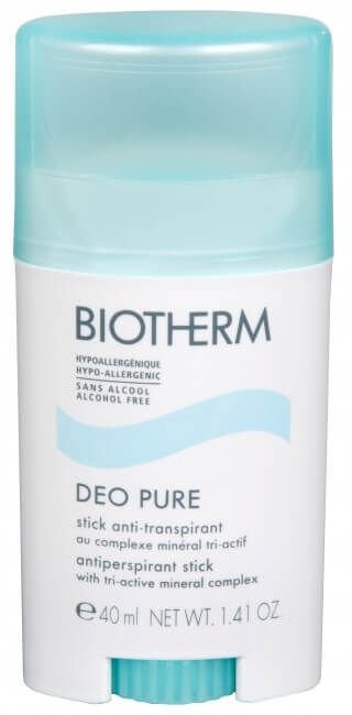 Biotherm Antiperspirant Deo Pure (Antiperspirant Stick with Tri-active Mineral Complex) 40 ml