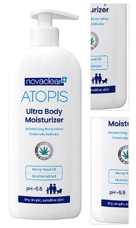 BIOTTER NC ATOPIS hydratačné telové mlieko 500 ml 3