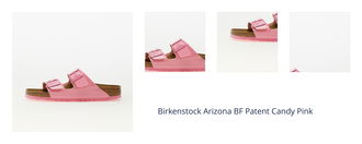 Birkenstock Arizona BF Patent Candy Pink 1