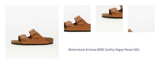 Birkenstock Arizona BFBC Earthy Vegan Pecan VEG 1