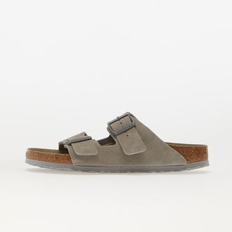 Birkenstock Arizona Suede Leather Stone Coin