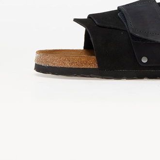 Birkenstock Kyoto VL Soft Suede & Nubuck Black 8