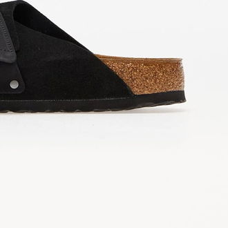 Birkenstock Kyoto VL Soft Suede & Nubuck Black 9