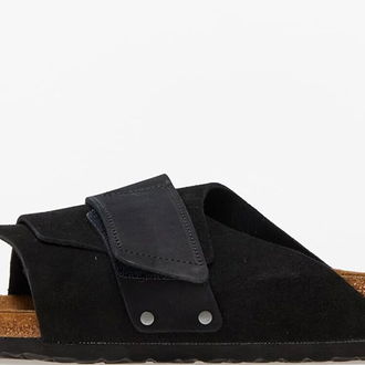 Birkenstock Kyoto VL Soft Suede & Nubuck Black 5