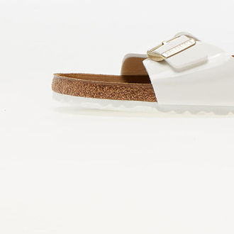 Birkenstock Madrid BF Patent White 8