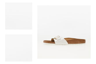 Birkenstock Madrid BF Patent White 4