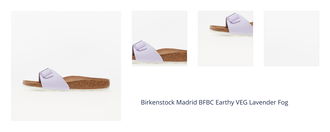 Birkenstock Madrid BFBC Earthy VEG Lavender Fog 1