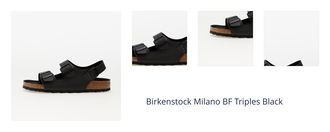 Birkenstock Milano BF Triples Black 1