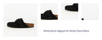 Birkenstock Nagoya NU Desert Buck Black 1