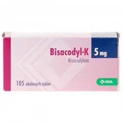 Bisacodyl 5 mg 105 tabliet