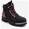 Black Big Star Lace-up Boots