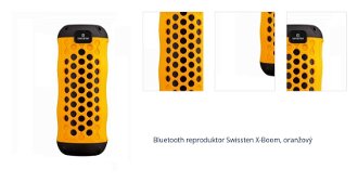 Bluetooth reproduktor Swissten X-Boom, oranžový 1