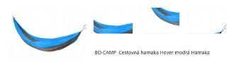 BO-CAMP  Cestovná hamaka Hover modrá Hamaka 1