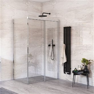 Bočná zástena k sprchovacím dverám 110 cm Roth MELINA line MI FX2 110205 VPE