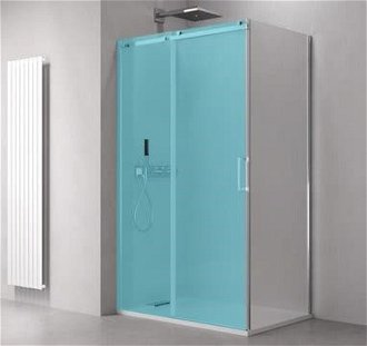 Bočná zástena k sprchovacím dverám 90 cm Polysan THRON LINE TL3090