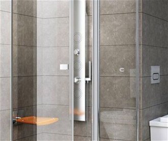 Bočné zástena k sprchovacím dverám 100 cm Ravak Pivot 90GA0C00Z1 5