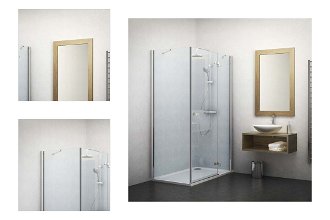 Bočné zástena k sprchovacím dverám 80 cm Roth Elegant Line 133-800000P-00-02 4