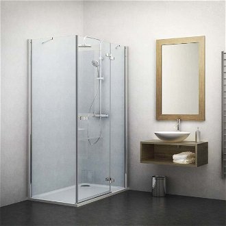 Bočné zástena k sprchovacím dverám 80 cm Roth Elegant Line 133-800000P-00-02 2