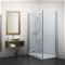 Bočné zástena k sprchovacím dverám 90 cm Roth Elegant Line 133-900000L-00-02